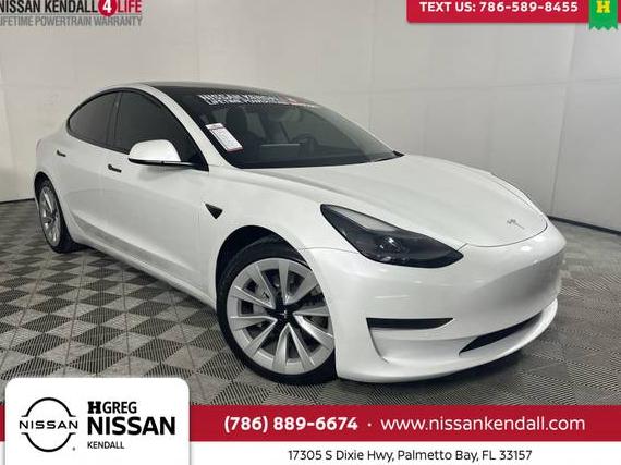 TESLA MODEL 3 2022 5YJ3E1EA1NF310706 image